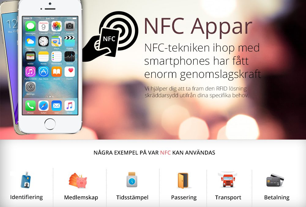 NFC & RFID Appar på framfart. Läs varför!
