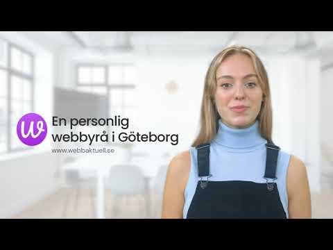Video Thumbnail: Webbyrå Göteborg - Webbaktuell